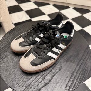 adidas Black and White Samba Sneakers